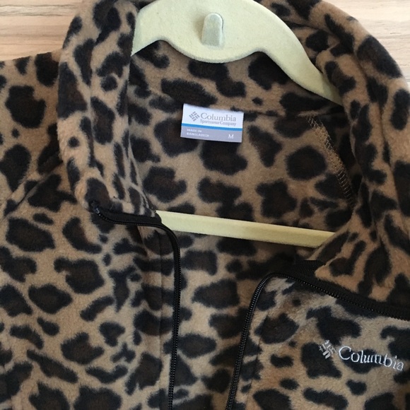 Columbia Animal Print Polar Fleece 